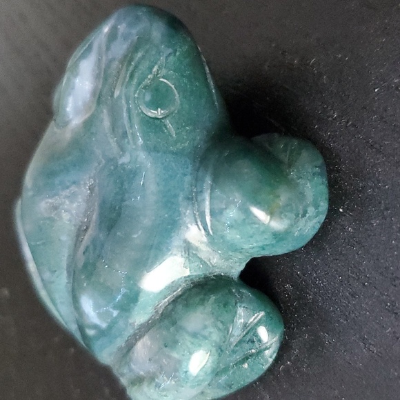 Moss Agate Frog 🐸 - Picture 4 of 5